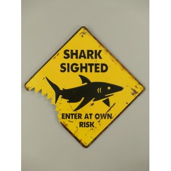 Warning! Shark sighted!!